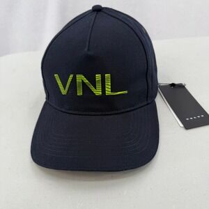Volvo VNL Twill Cap Mens OSFA Dark Navy Blue Green Adjustable Hat Long Haul